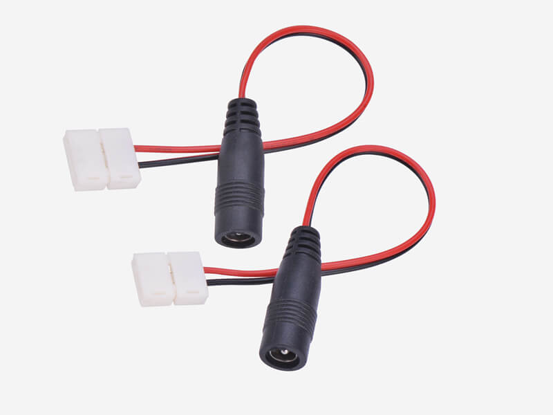 LED Strip to DC Connectors for IP20 non-waterproof
