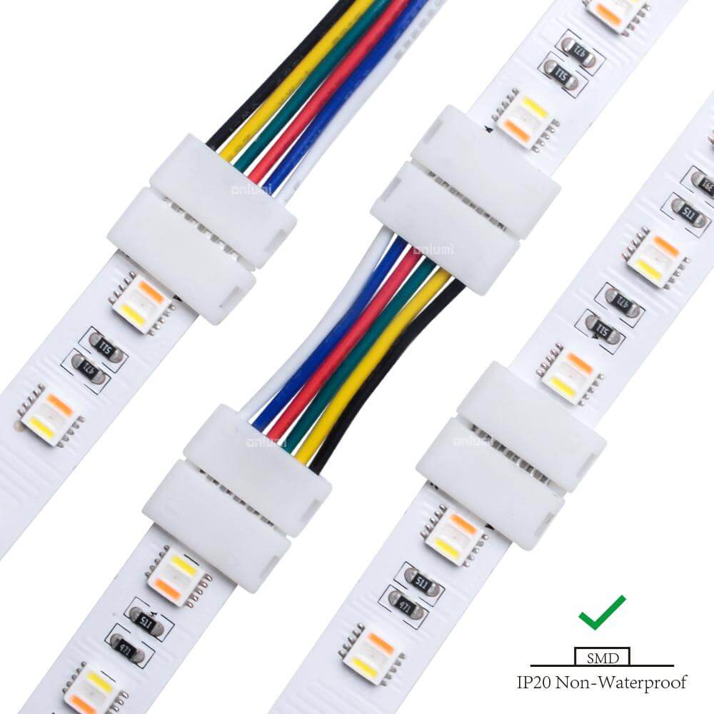 TECHBREY Connecteur HIPPO Câblé pour Ruban LED IP20 RGBIC - Cdiscount Maison