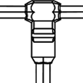 wire splicing connector drawing