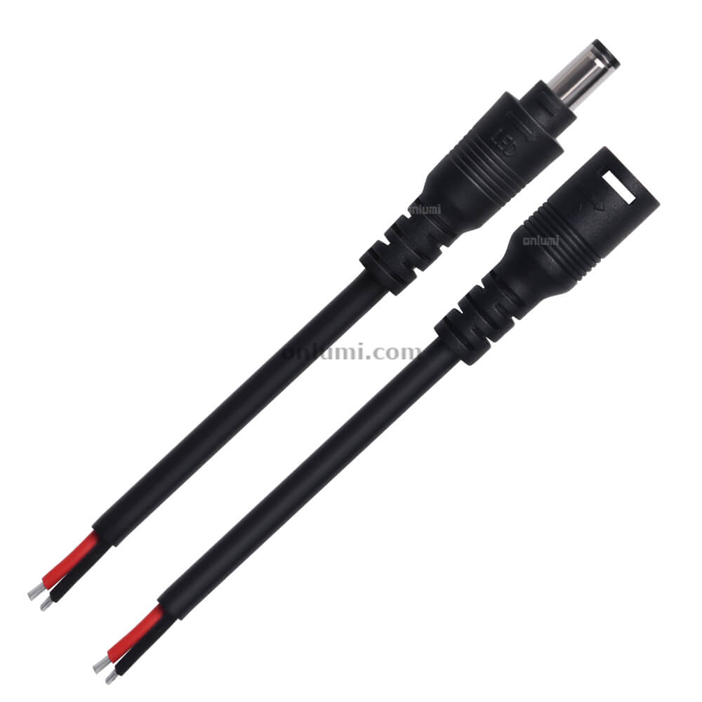 IP20 DC 5.5*2.1 Pigtail Connector