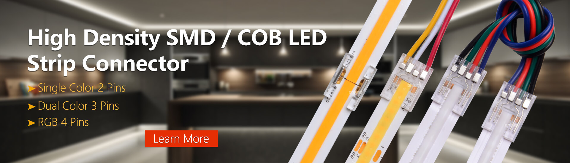 Banner-COB LED Strip Connector