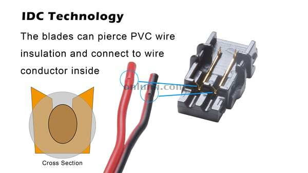 IDC Connection Led strip connector