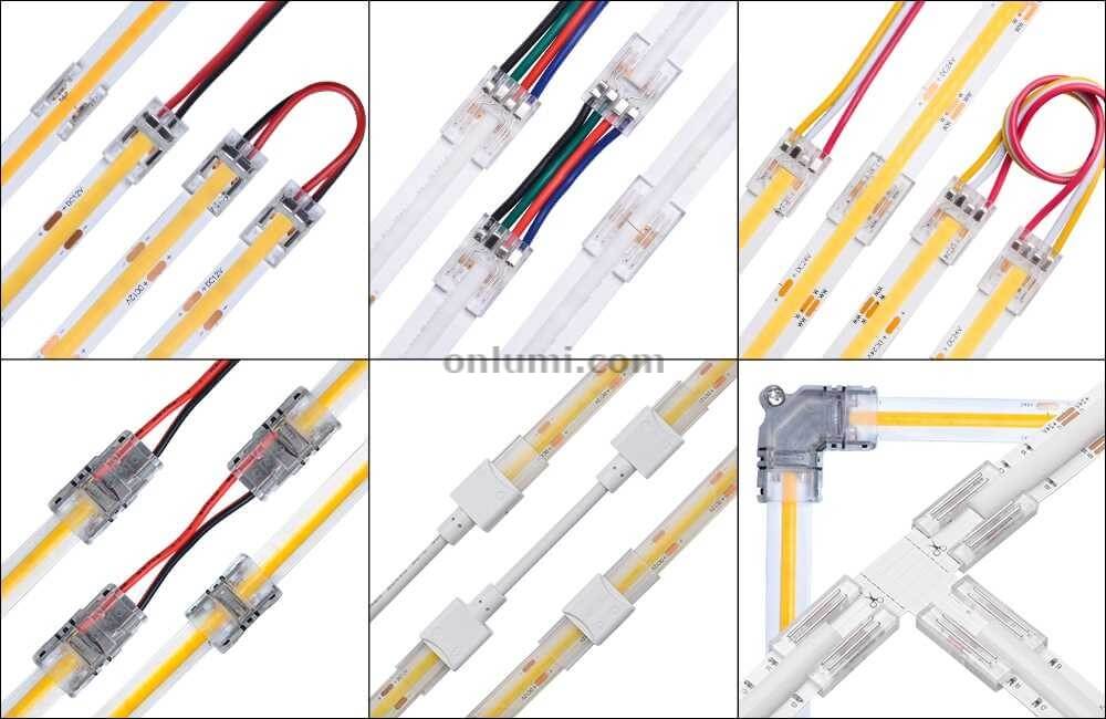 Terms on led strip connector