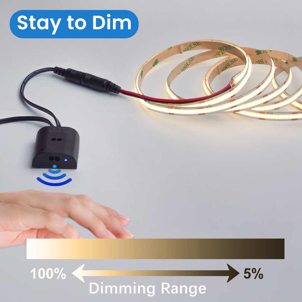 sensor dimmer switch hold dimming effect