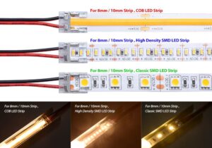 working effect with 3 types of led tape