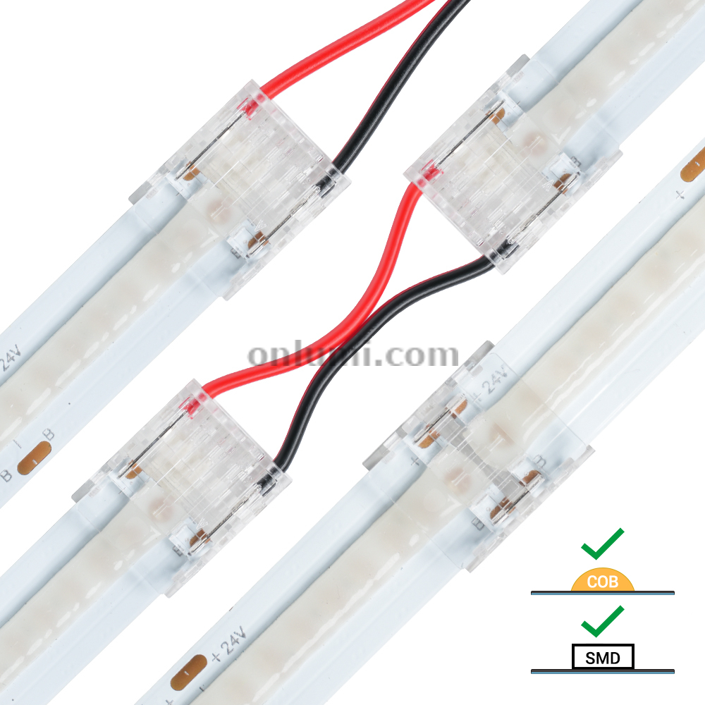 12MM 2 pins for IP20 SMD COB MONO