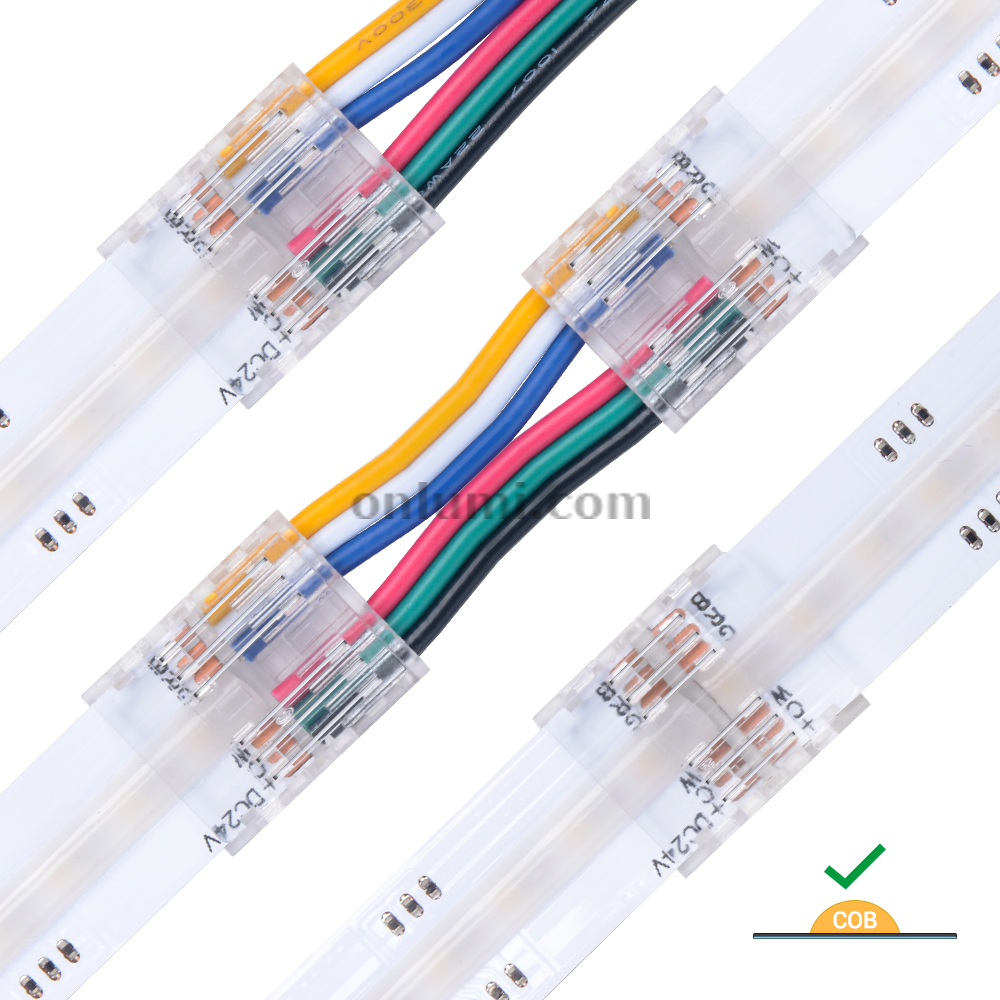 12MM 6 Pins for IP20 COB RGBCCT