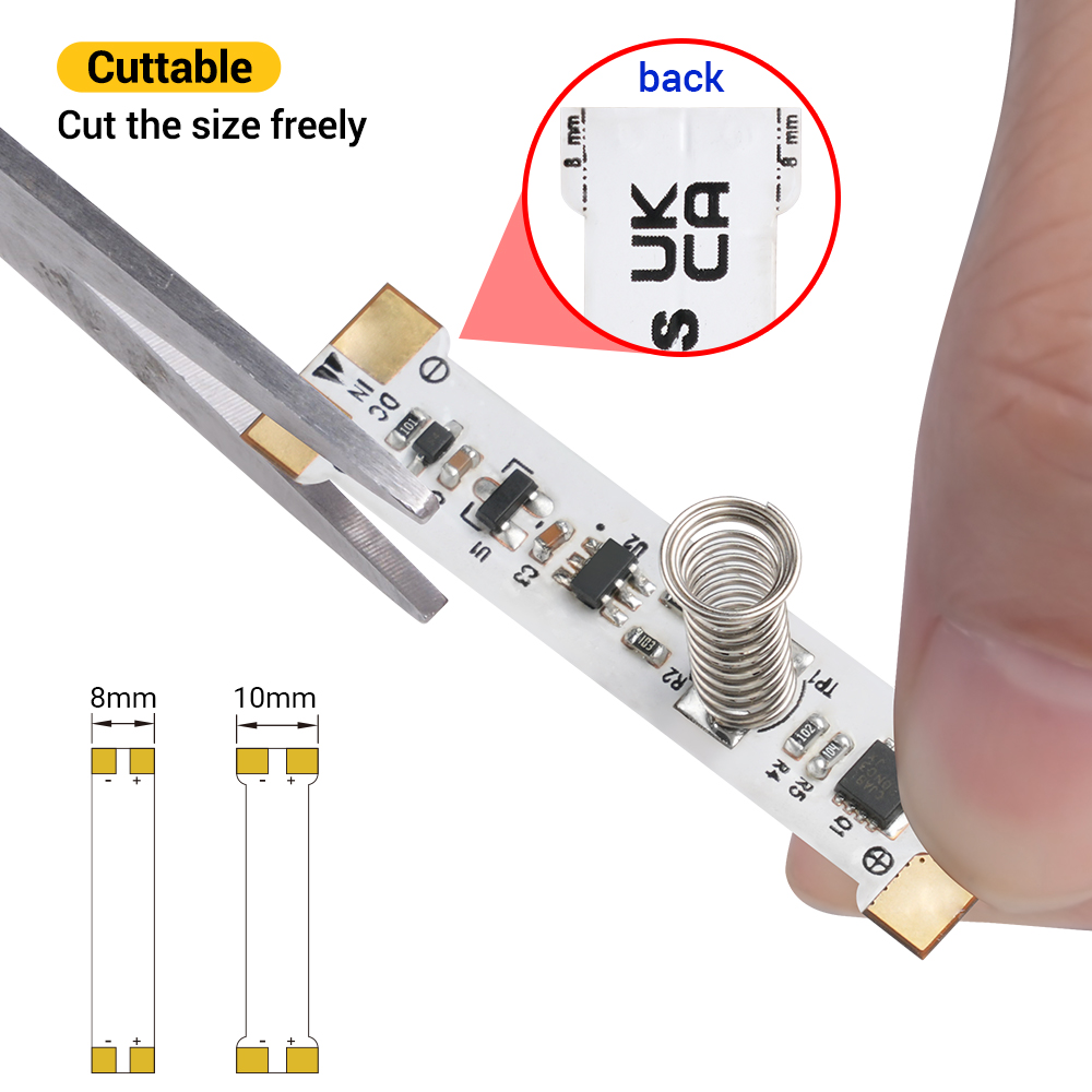 5A Cuttable,flex pcb dimmable touch switch