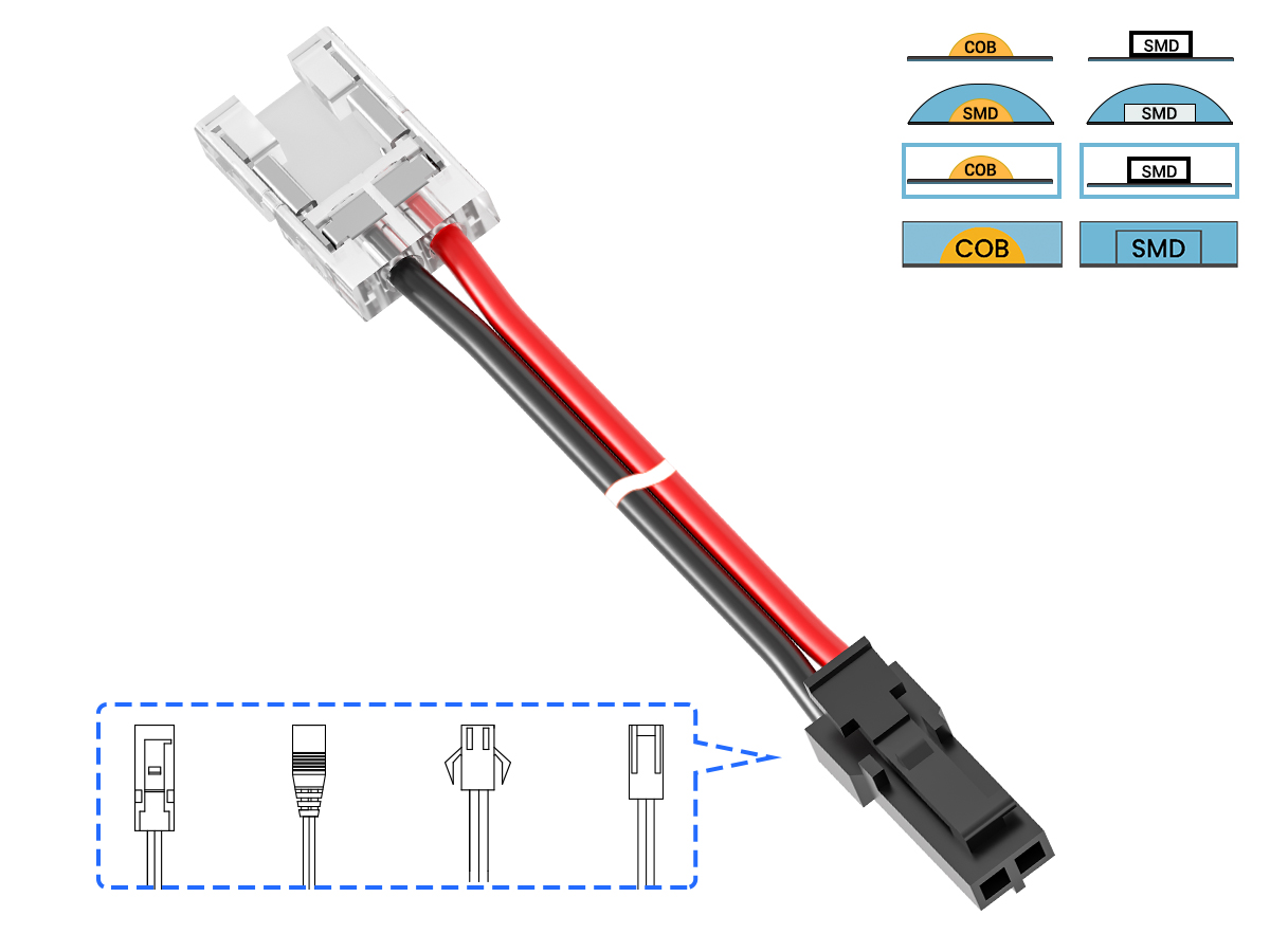 LED Strip to Plugs connectors-1