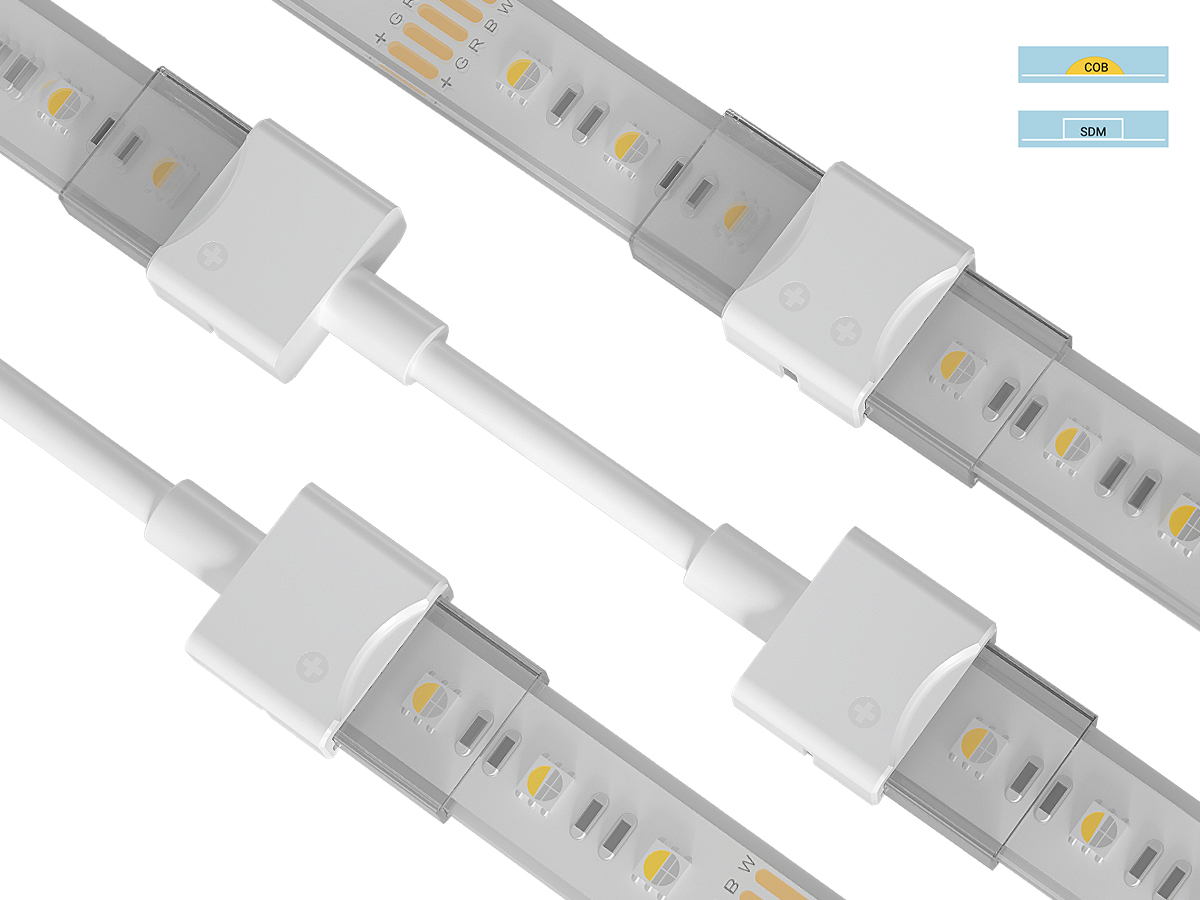 SDN-led strip connector